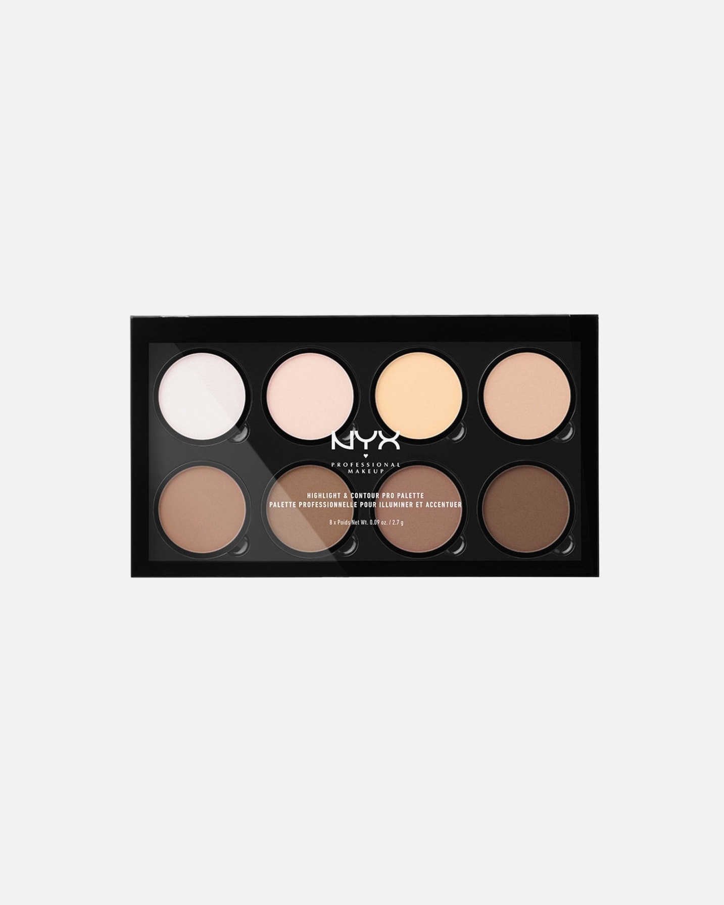 NYX Professional Makeup olovka za konture Pride Makeup Highlighter & Contour Pro paleta - 21,6 g