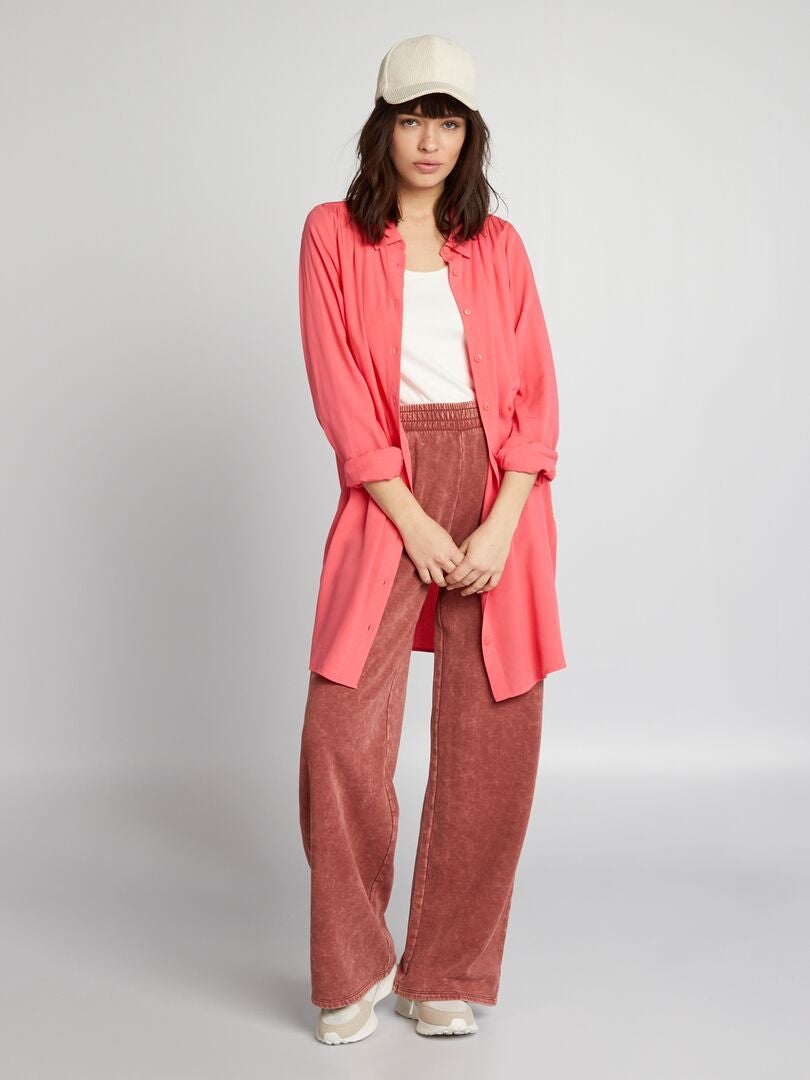 Lange nachthemd - ROZE