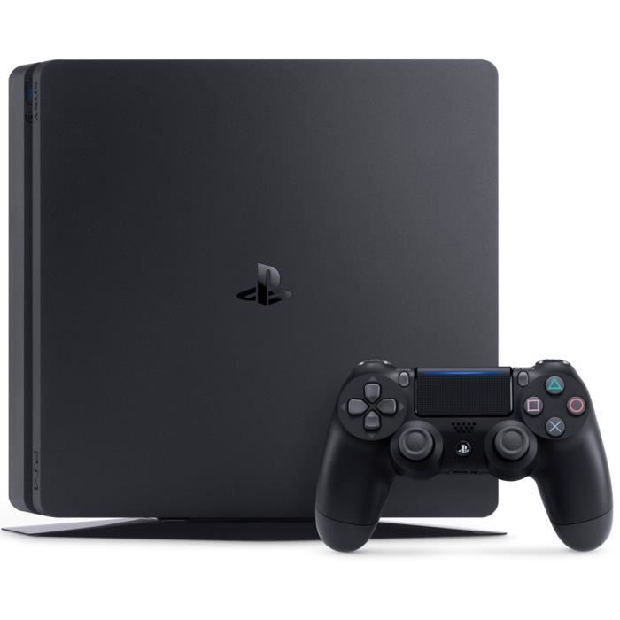PS4 Slim 500GB Schwarz/Jet Black Konsole - F Gehäuse - Offizielle PlayStation