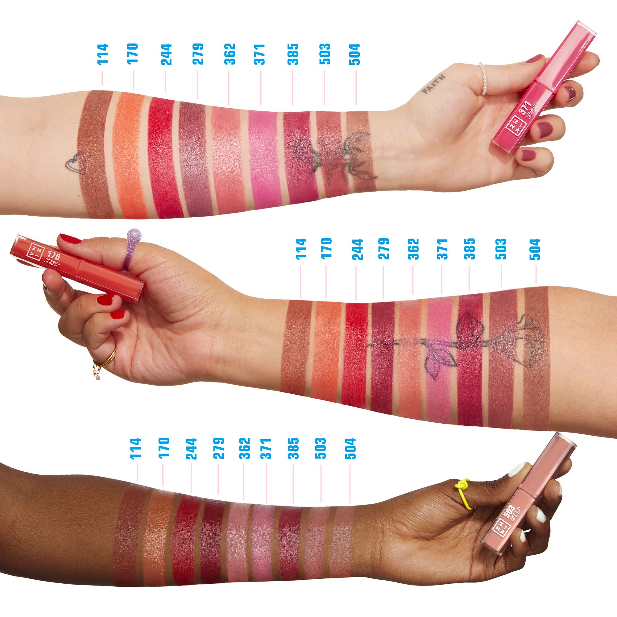 „Color Lip Glow“ skystieji lūpų dažai