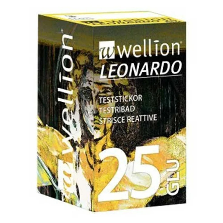 Wellion Leonardo Glic Strips 25 stuks