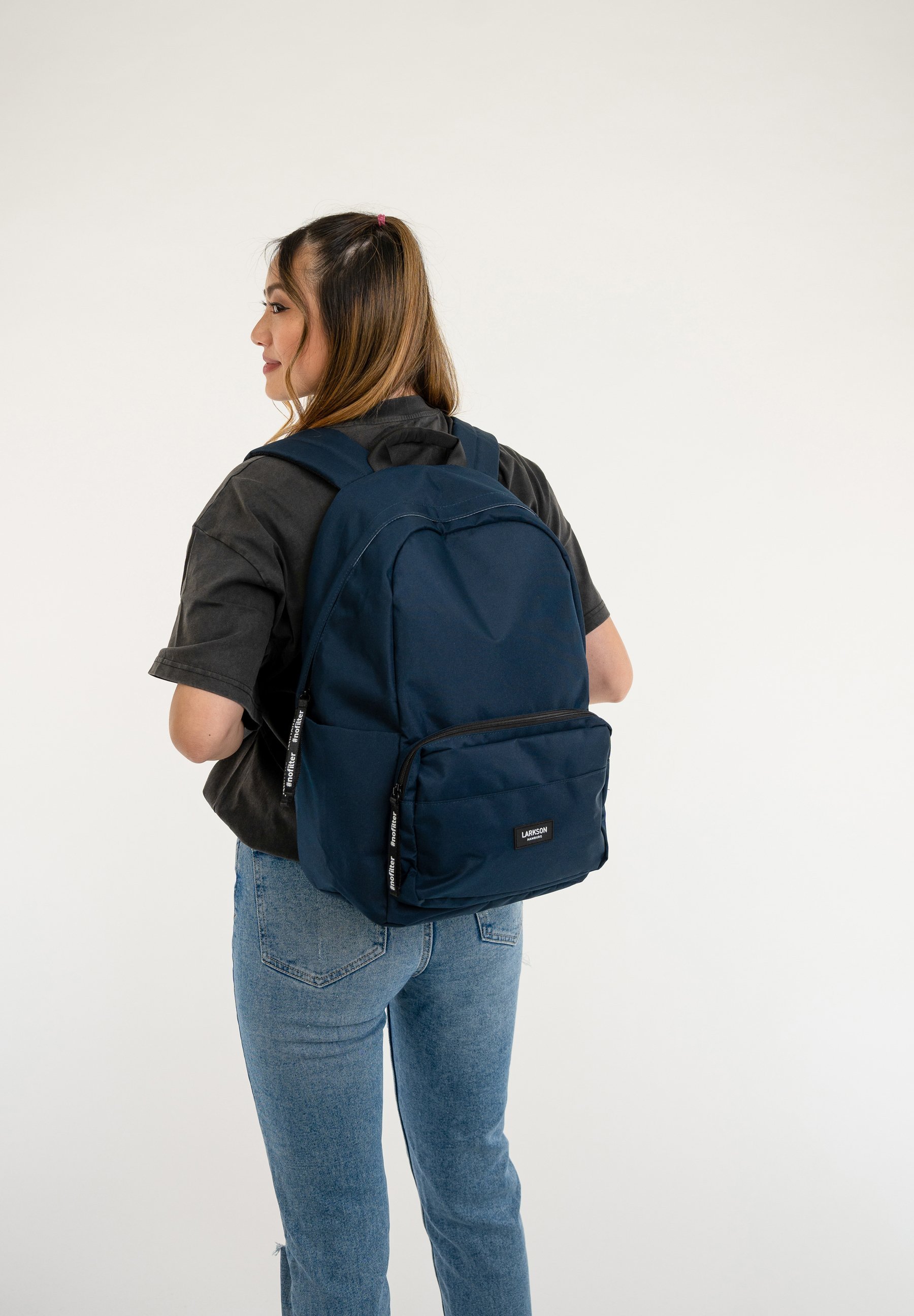 Larkson NO 3 - School bag - dunkelblau