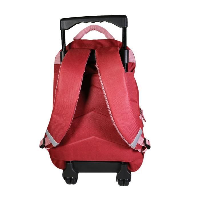 Bagtrotter Sac à dos à roulettes Cybel Rose