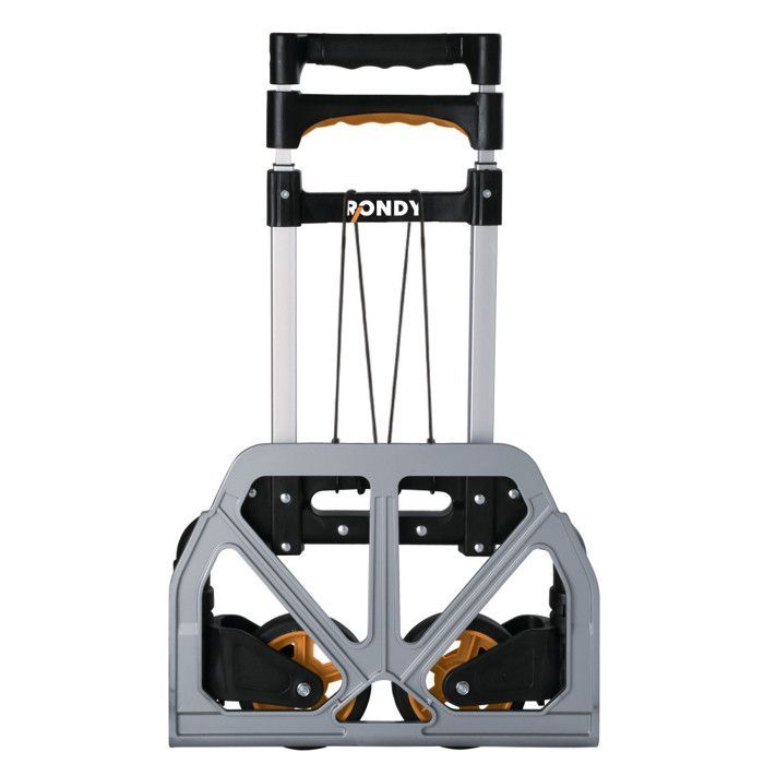 Aluminium steekwagen, draagvermogen 70 kg - Uitschuifbaar van 63 tot 100 cm - Ergonomische handgreep