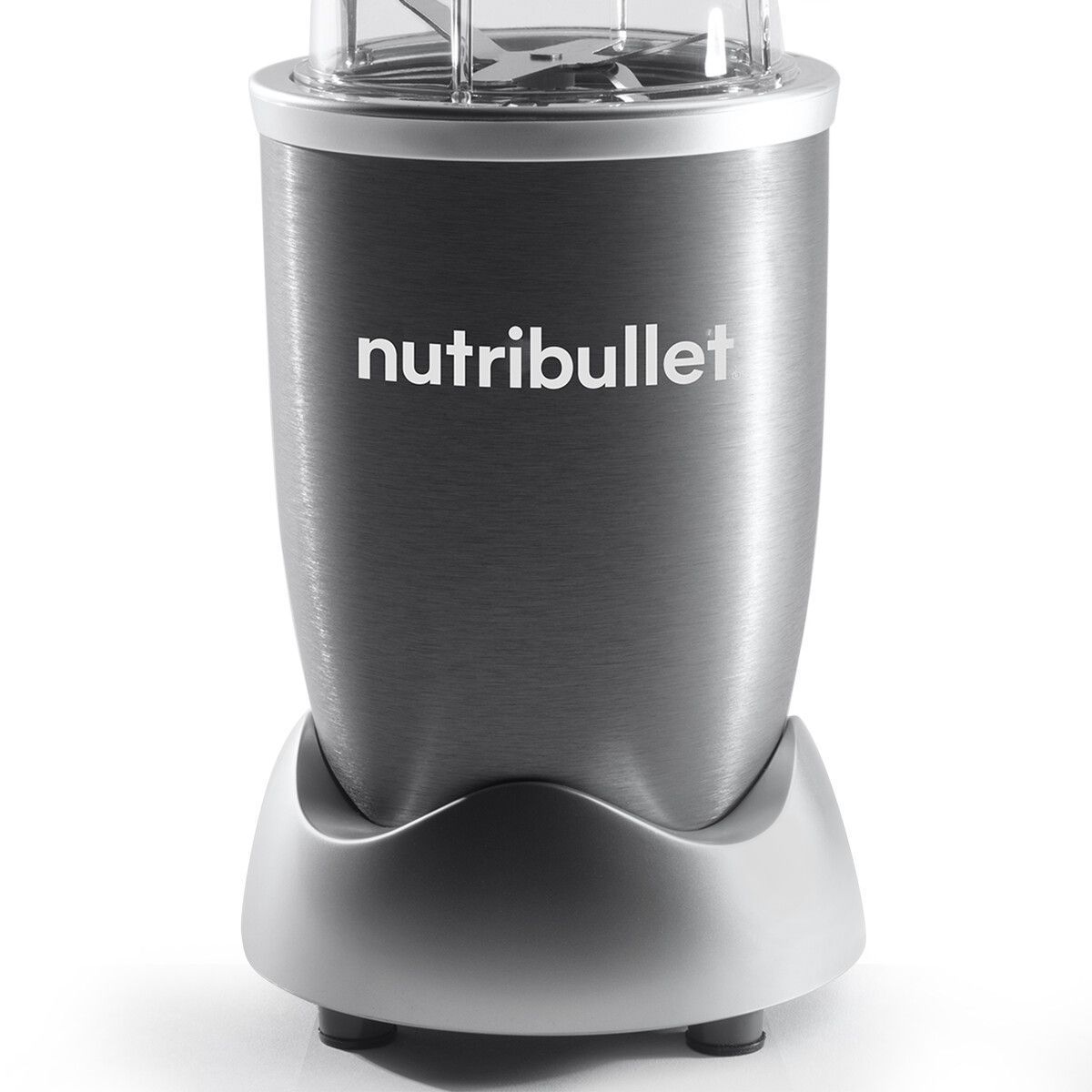 Standmixer – NUTRIBULLET Original 600 – NB606DG – 600 W – inklusive 2 Becher (700 ml und 500 ml) – Grau – BPA-frei