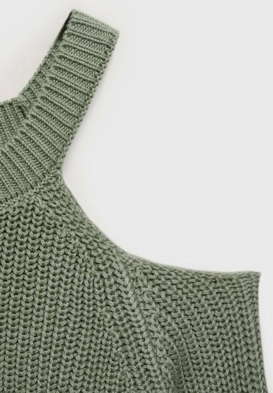 Mango Kids TIENERS MET KORTE MOUWEN - Trui - kaki