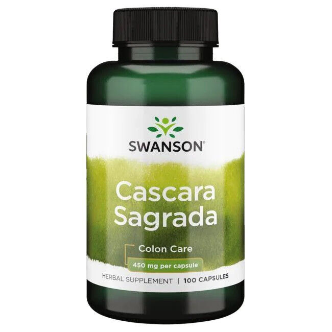 Swanson Cascara Sagrada 450 mg