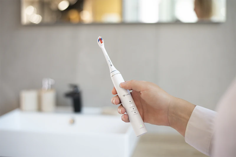 Escova de dentes elétrica sônica TrueLife SonicBrush Compact