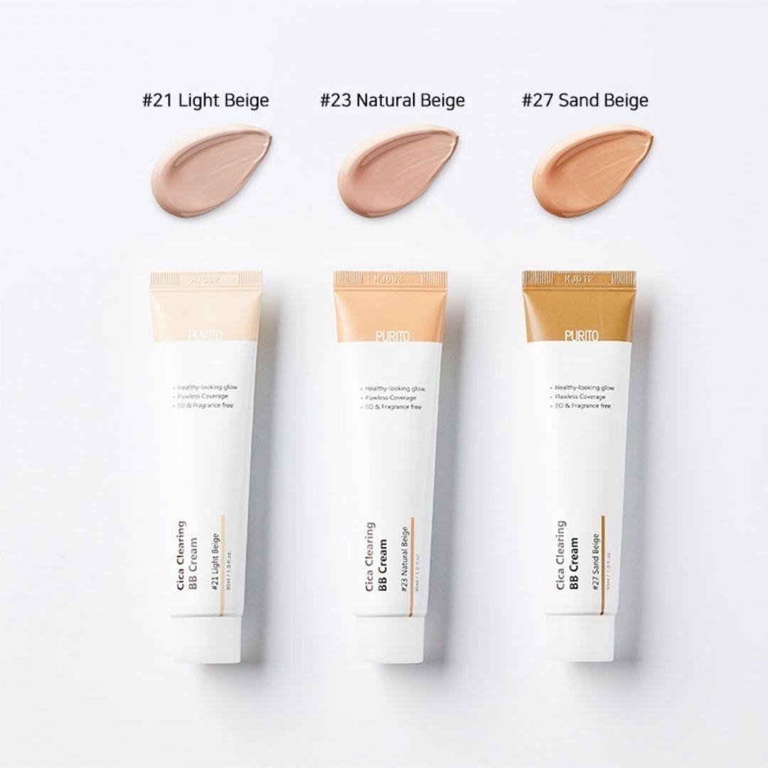 PURITO BB Cream Purito Cica Clearing BB Cream 21 Lys Beige - 30 ml