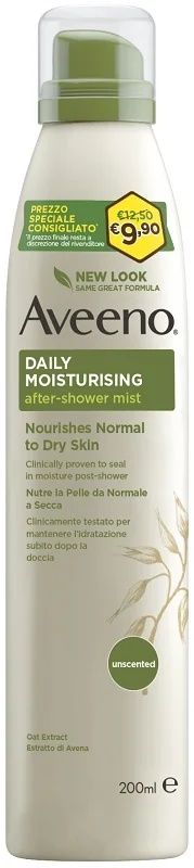 AVEENO Aveeno after shower spray – actie