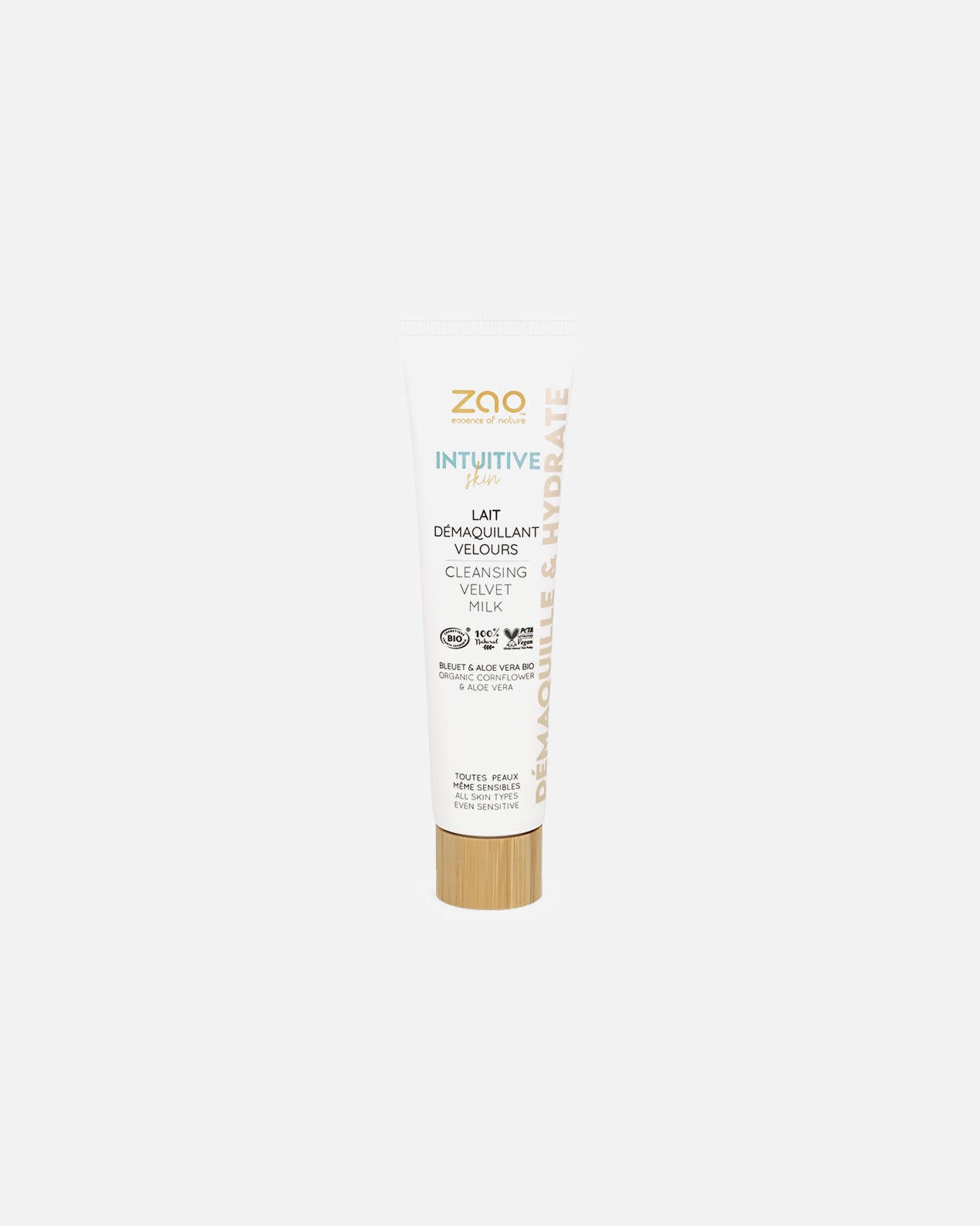 Leite de Limpeza ZAO – Leite de Limpeza Aveludado – 100 ml