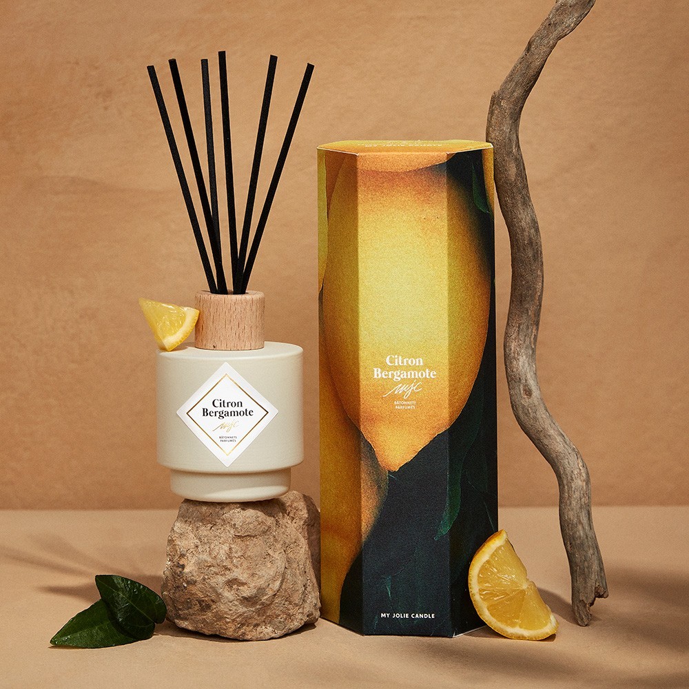 MY JOLIE CANDLE Bouquet parfumé citron bergamote