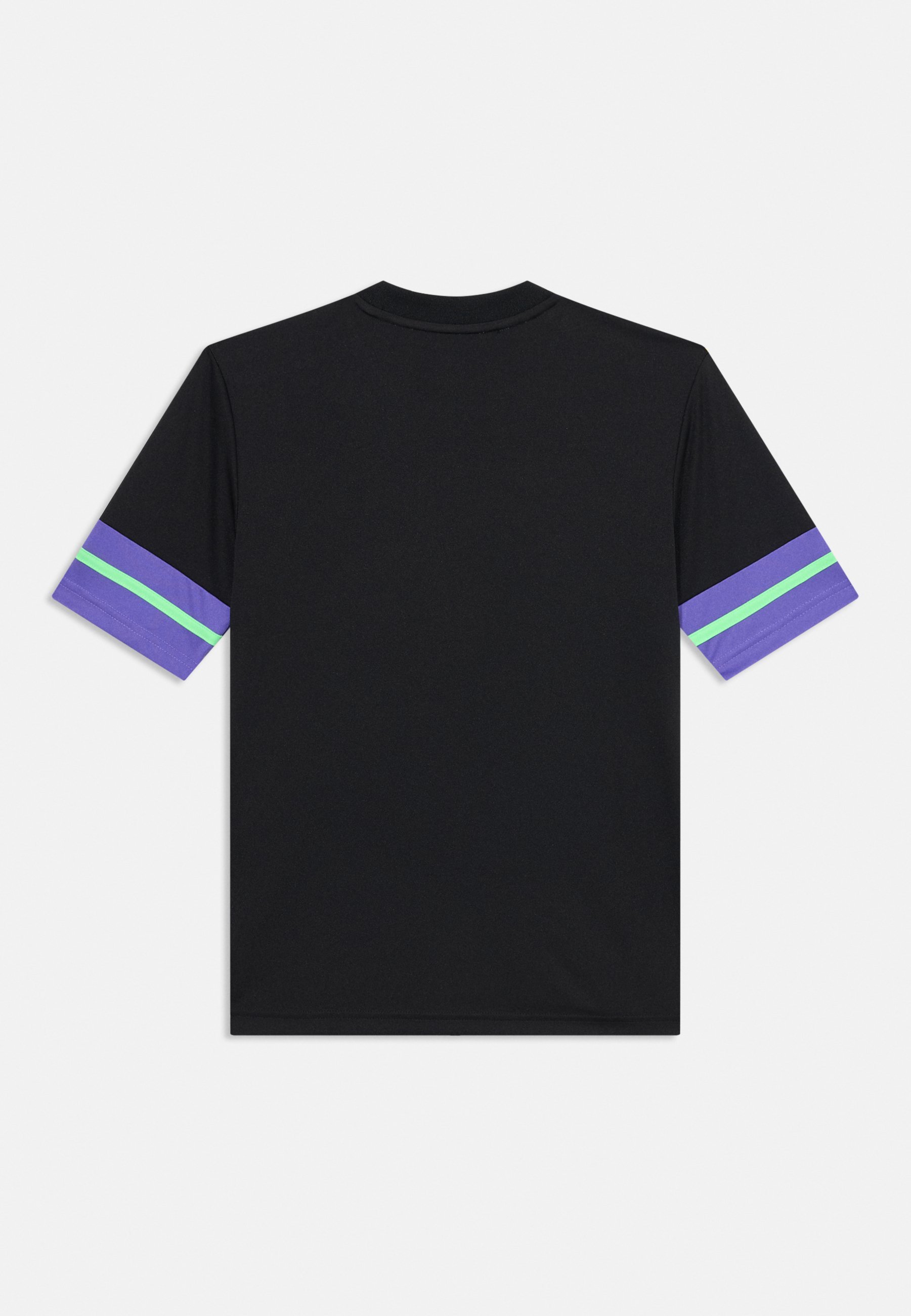 adidas Performance YOUTH UNISEX - Sport T-shirt - zwart/paars rush