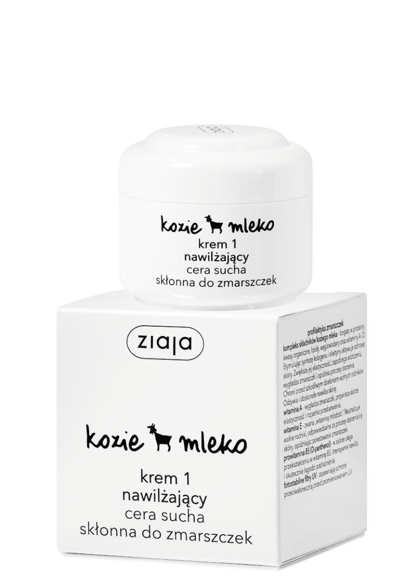 Ziaja Hand- und Nagelcreme für trockene und zu Falten neigende Haut, 80 ml, Ziegenmilch