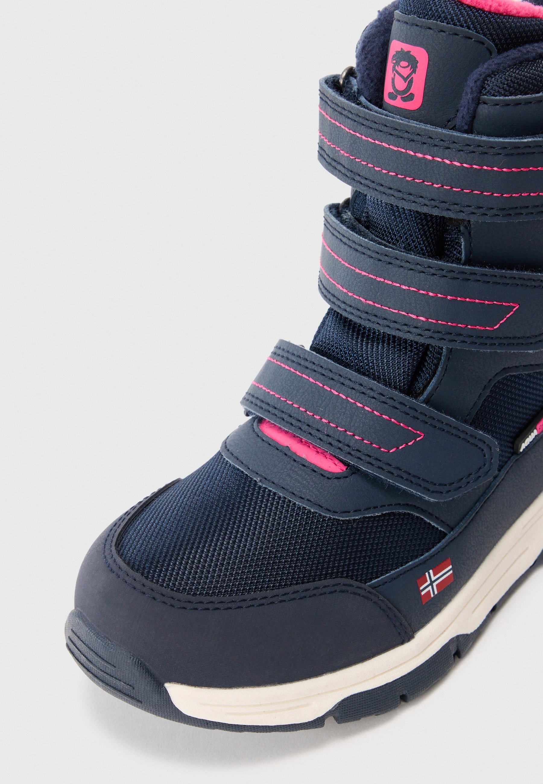 TROLLKIDS LOFOTEN UNISEX - Winterlaarzen - navy/magenta