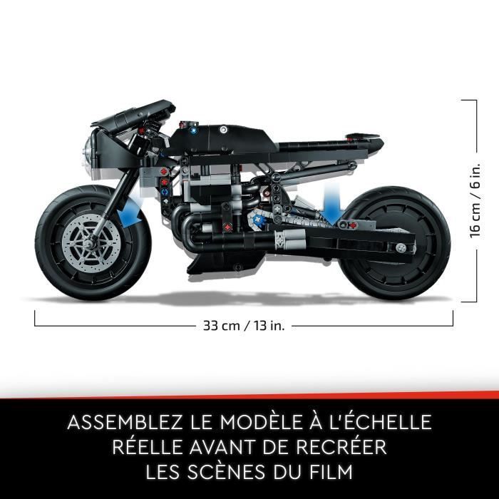 LEGO® Technic 42155 Batman's Batcycle, Model Building Set, Motorcycle Toy, Collectible