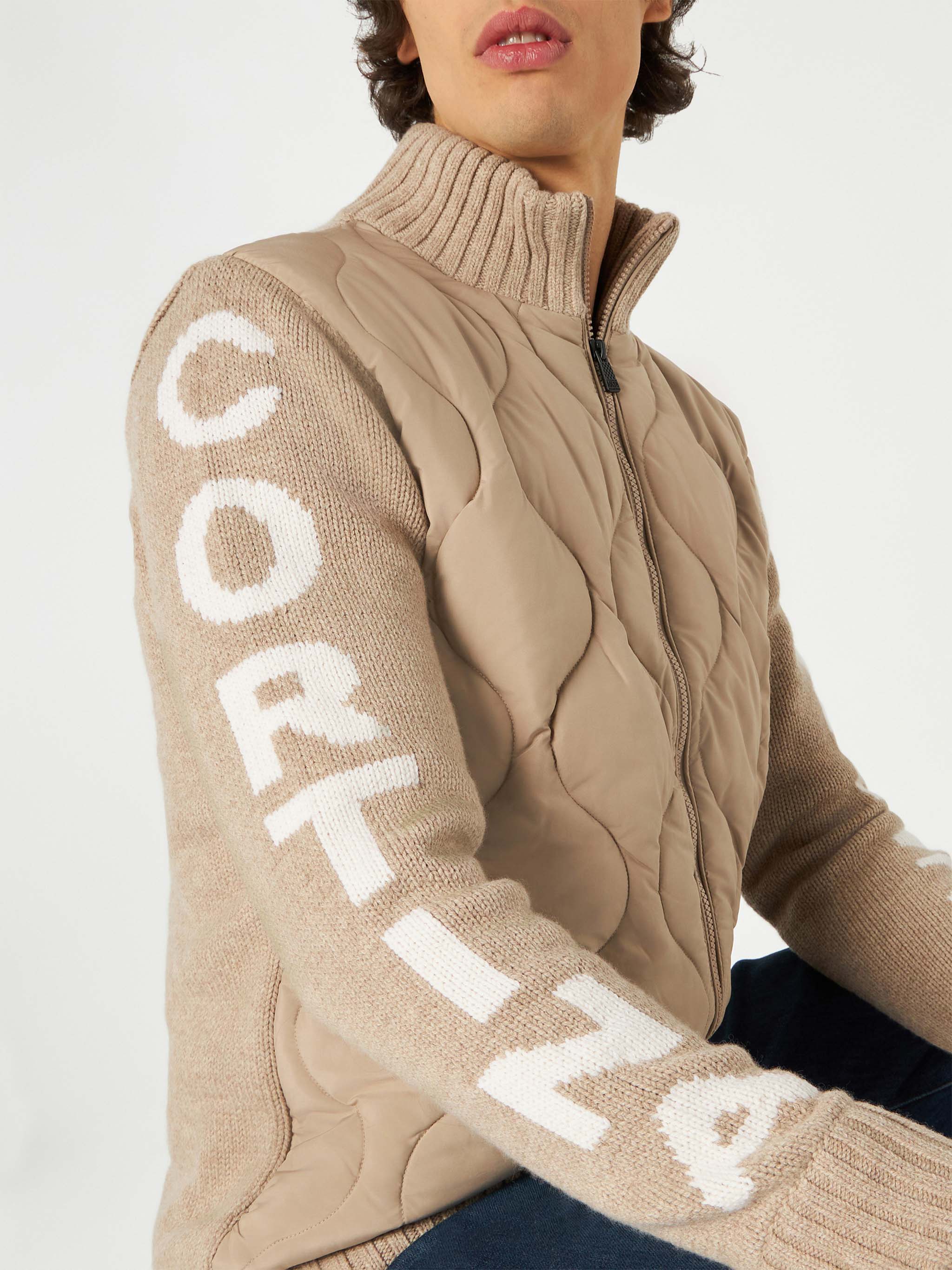Couette beige pour homme