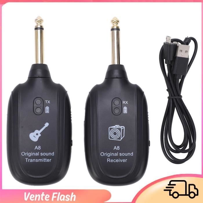 Système de Guitare sans Fil, émetteur-récepteur de Guitare sans Fil pour Guitare électrique Basse
