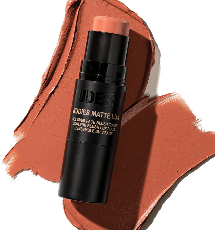 Nudestix Nudies Matte Lux is een multifunctioneel cosmeticaproduct voor oog-, lip- en gezichtsmake-up.