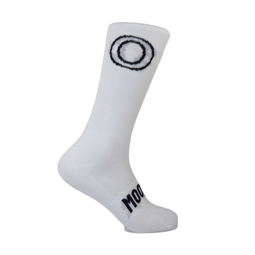 Mooquer X White Air Flow Embroidered Summer Fishnet High Socks