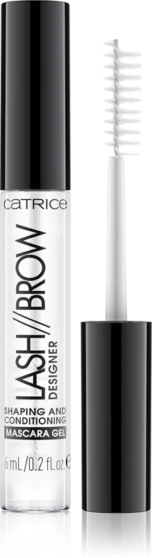 Máscara em gel Catrice Lash Brow Designer para sobrancelhas e cílios.