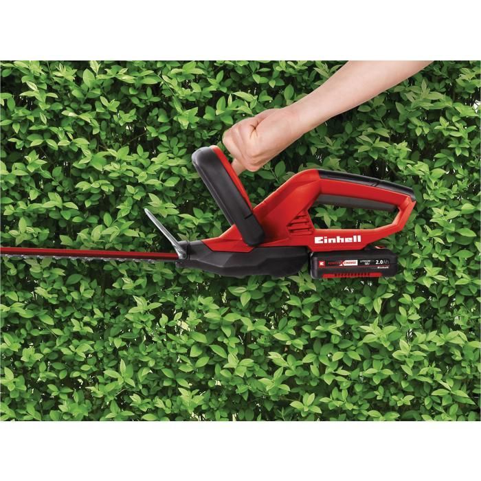 Einhell Taille-haies sans fil GE-CH 1846 Li - Solo PXC (18V, coupe 46cm, lame 52cm) Livré sans Batterie ni Chargeur