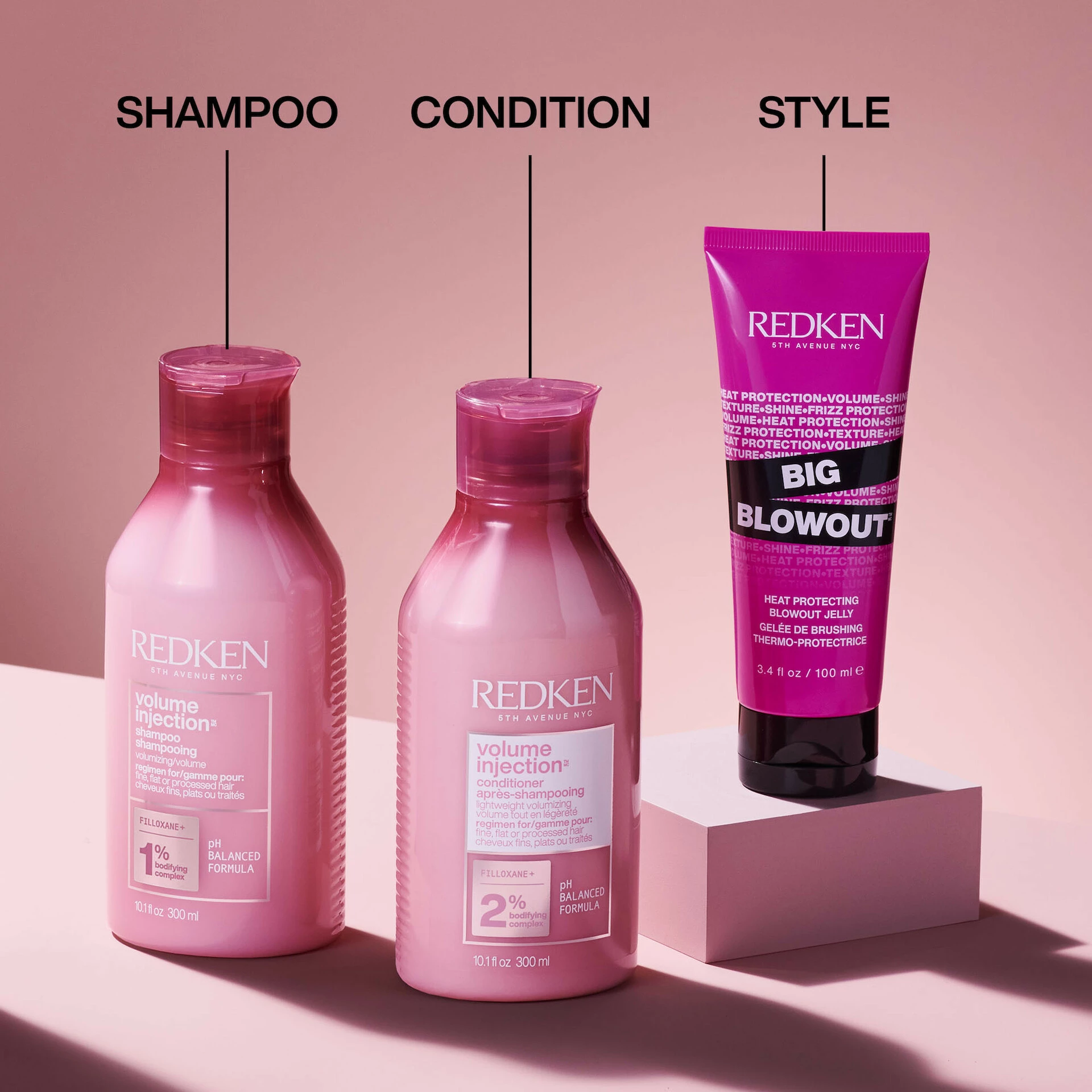 Volumennövelő Sampon 300 ml - Redken