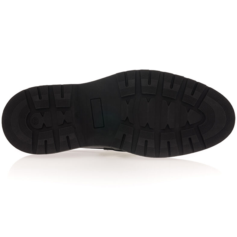  Svarta loafers/båtskor för män