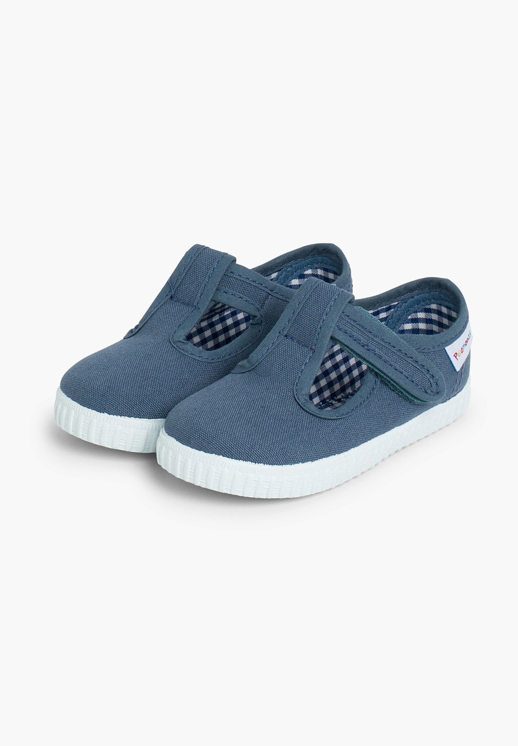 Pisamonas Touch-Strap-Schuhe – Denimblau