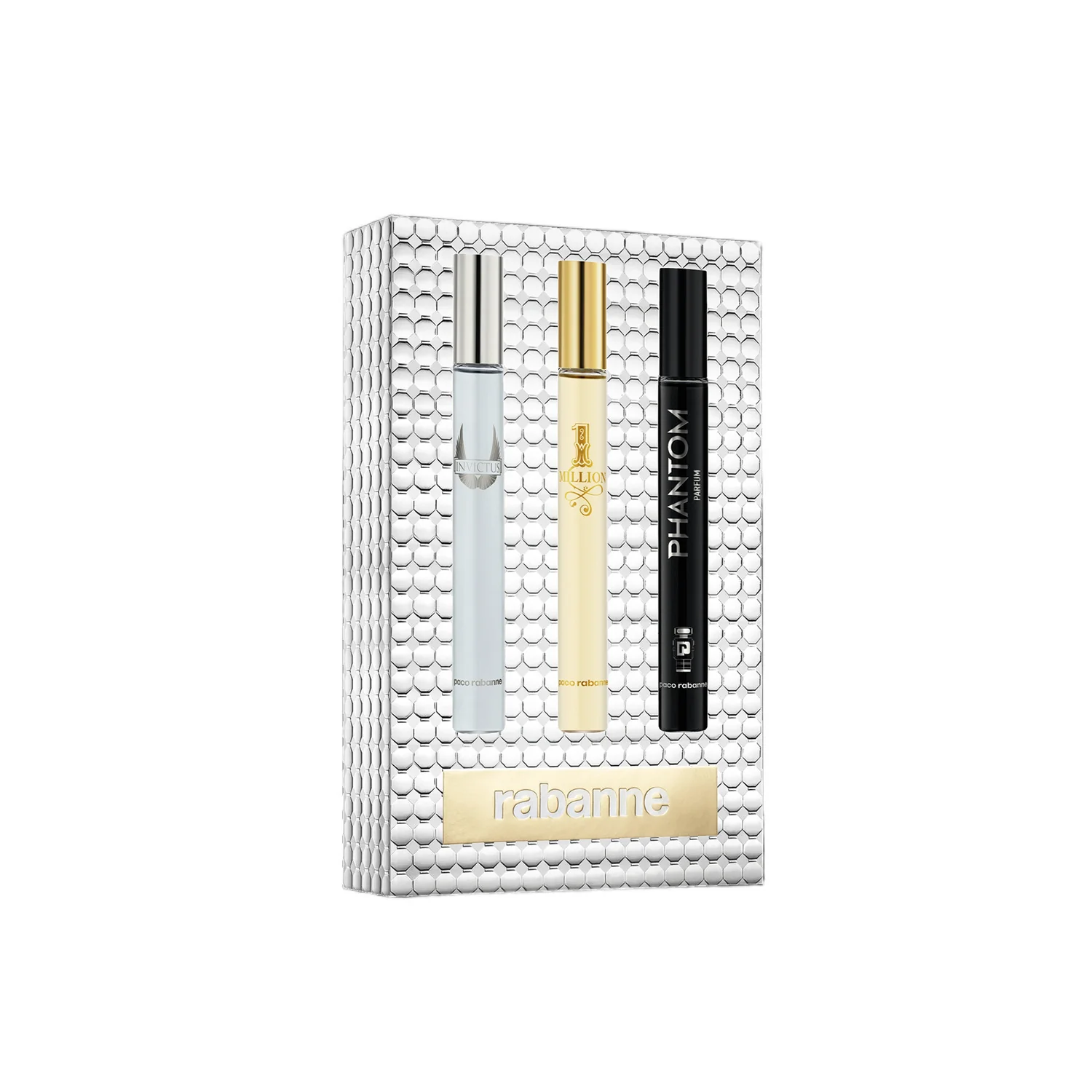 1 Million Set 1 Million + Invictus + Phantom - Cofanetto Profumo Uomo, Eau de Toilette, Parfum, Eau de Parfum