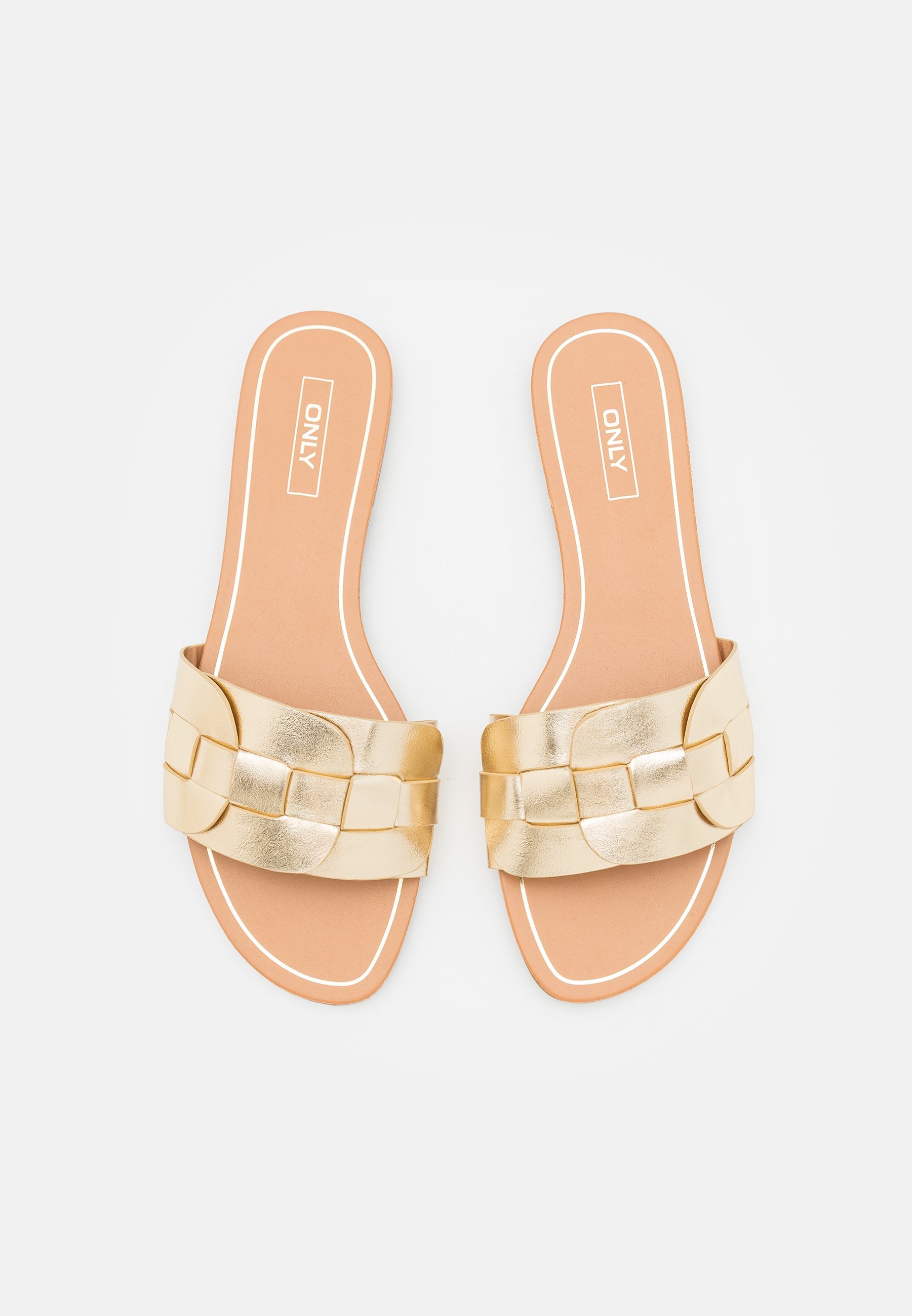 SOMENTE SAPATOS ONLFELI - Mules - dourado