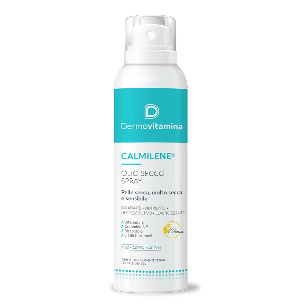 DERMOVITAMINA Dermovitamina Calmilene droge oliespray 200 ml intensieve hydratatie