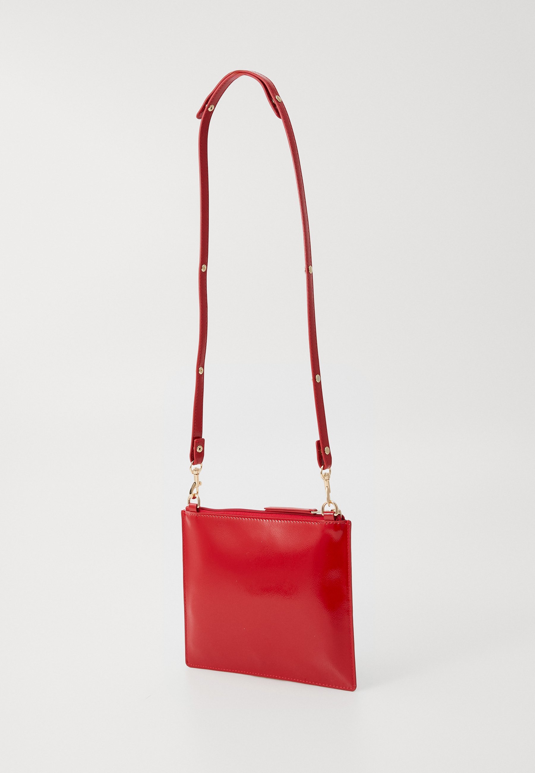 N°21 UNISEX - Borsa a tracolla - rosso cinabro
