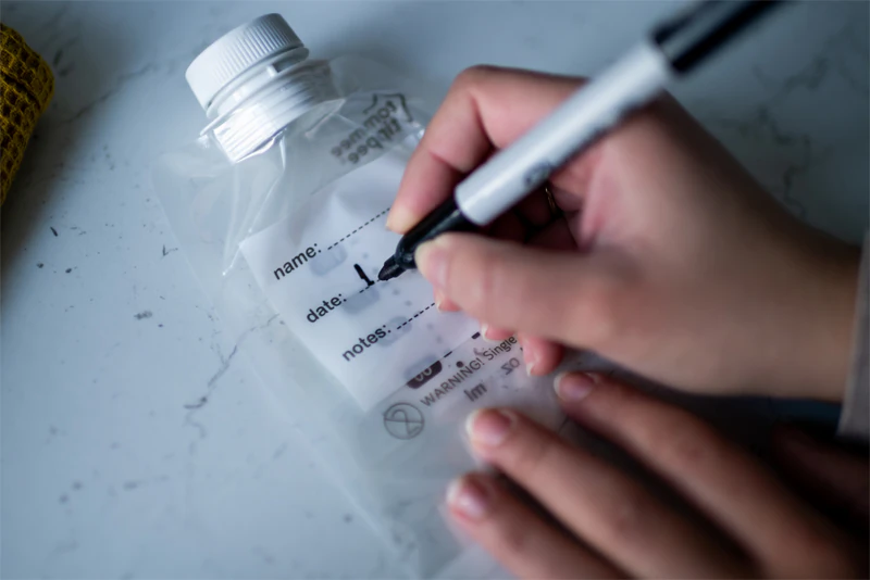 Saco para armazenamento de leite materno Tommee Tippee Closer To Nature