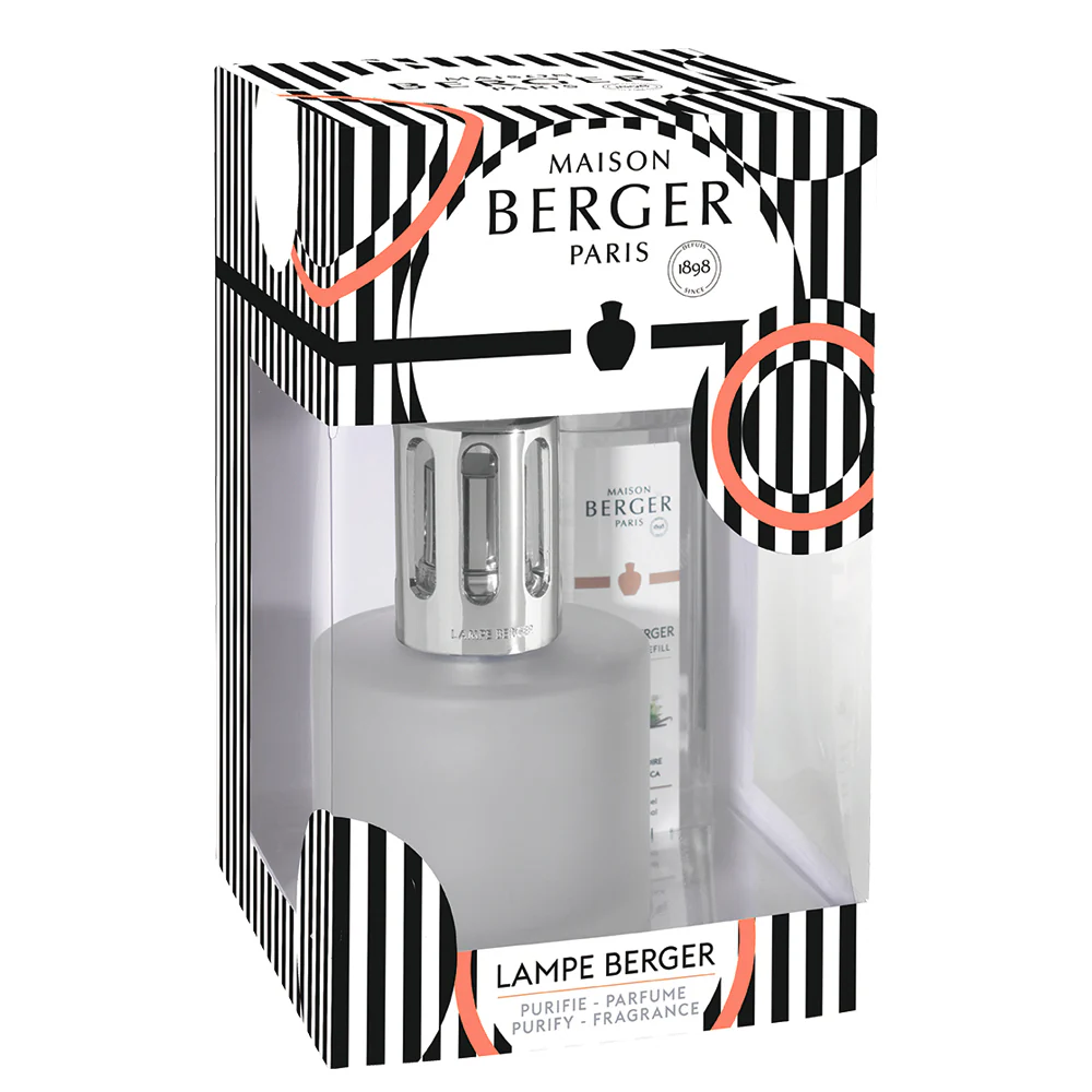 Lampe Coffret Illusion Givrée - Cofanetto con Lampada, Lampada Catalitica