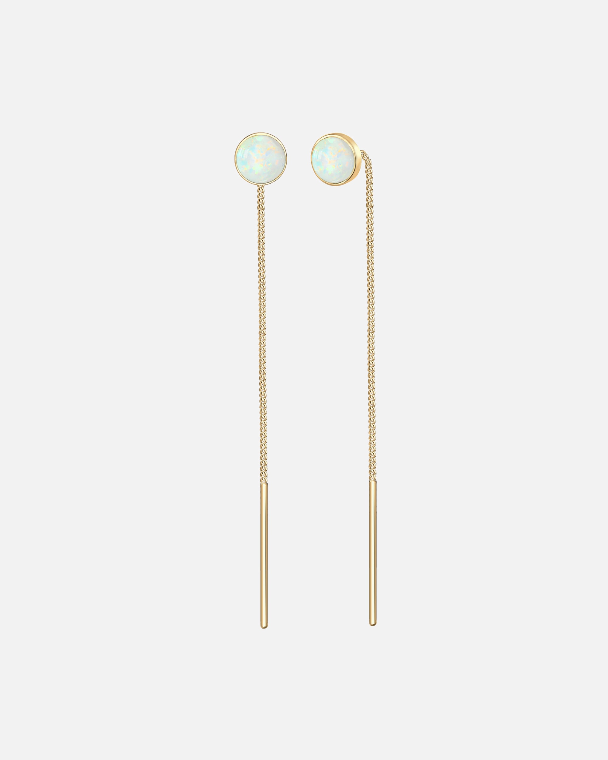 Elli Cintre pour dames Opal Trend en argent sterling 925 plaqué or