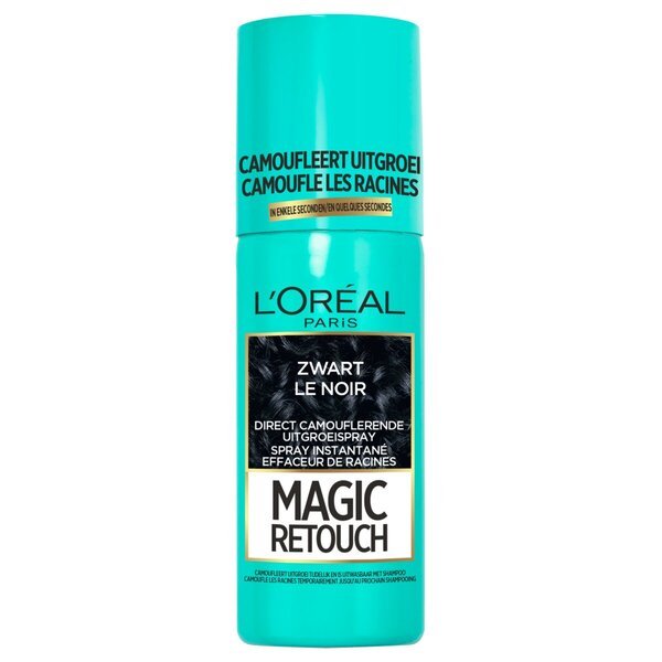 L'Oréal Paris Magic Retouch melno sakņu korektora sprejs<br>75ml