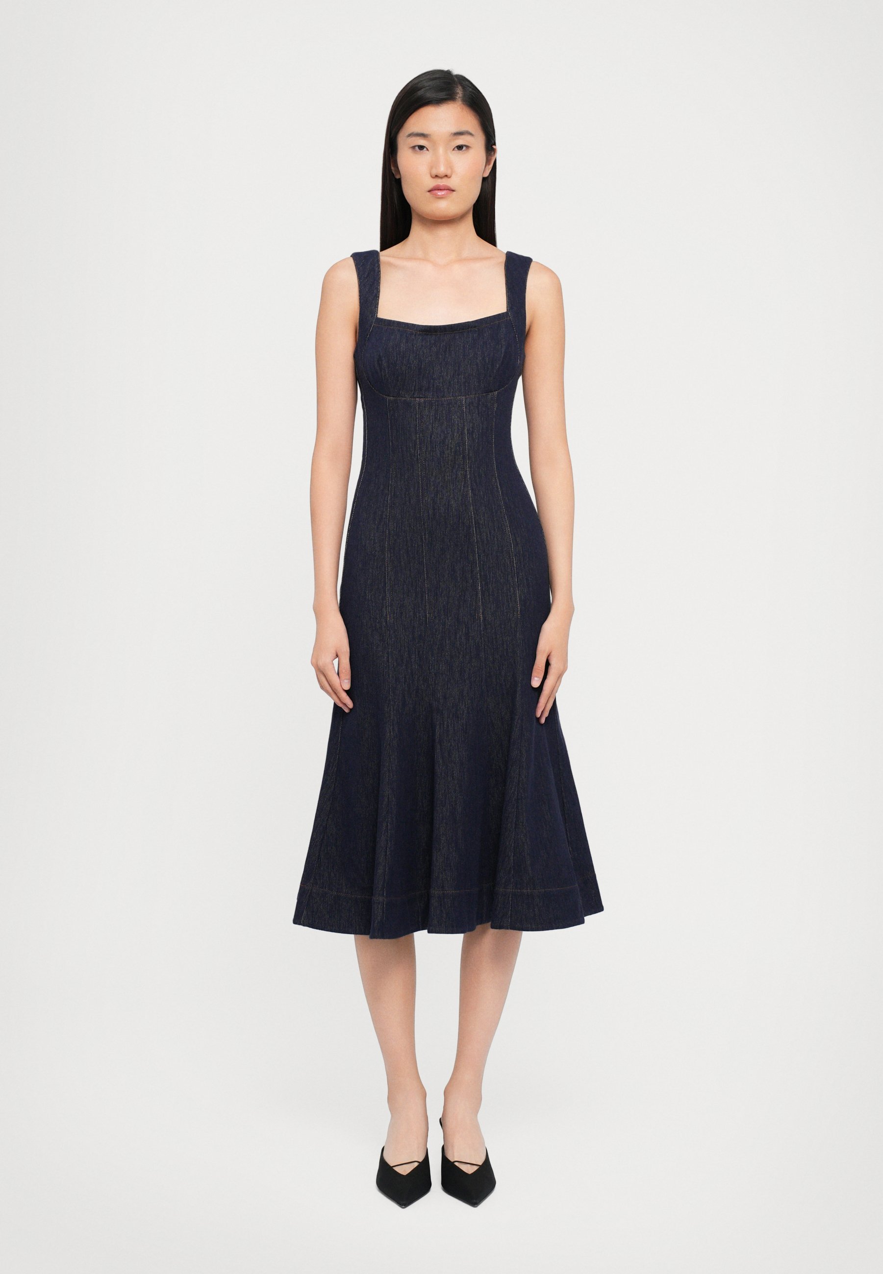 Diane von Furstenberg JUDE JURK - Spijkerjurk - marineblauw