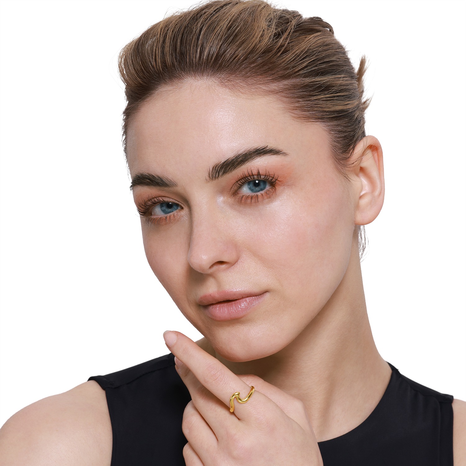Heideman Bague Juven couleur or