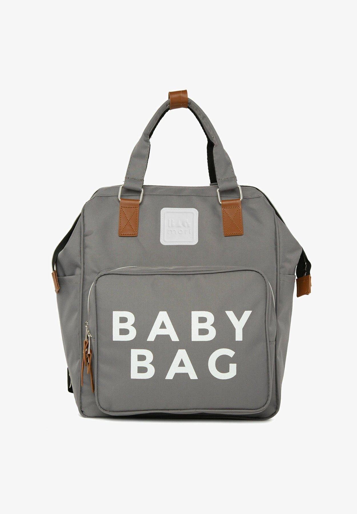 Bagmori BABY BAG PRINTED DIAPER BAG BACKPACK - Stelleveske - grå