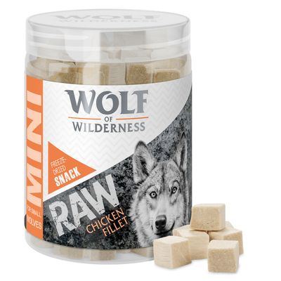 Wolf of Wilderness Mini RAW Frystorkade Snacks