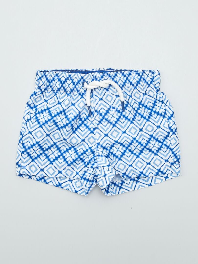 Bóxers de baño estampados - AZUL