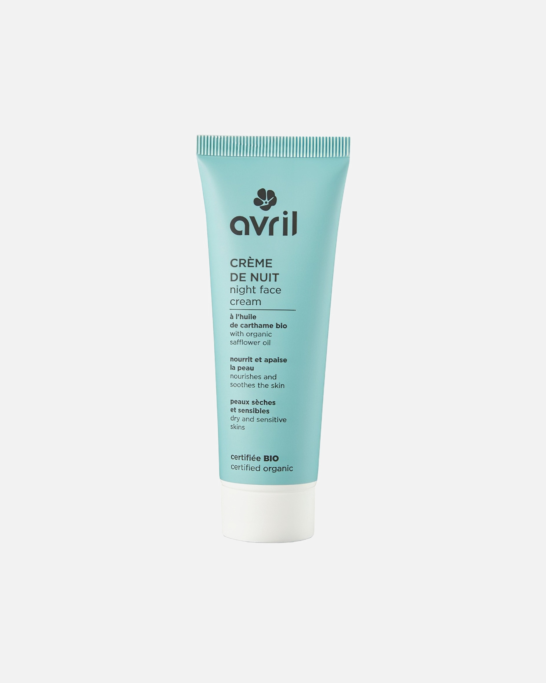 Avril Crème de nuit peaux sèches et sensibles