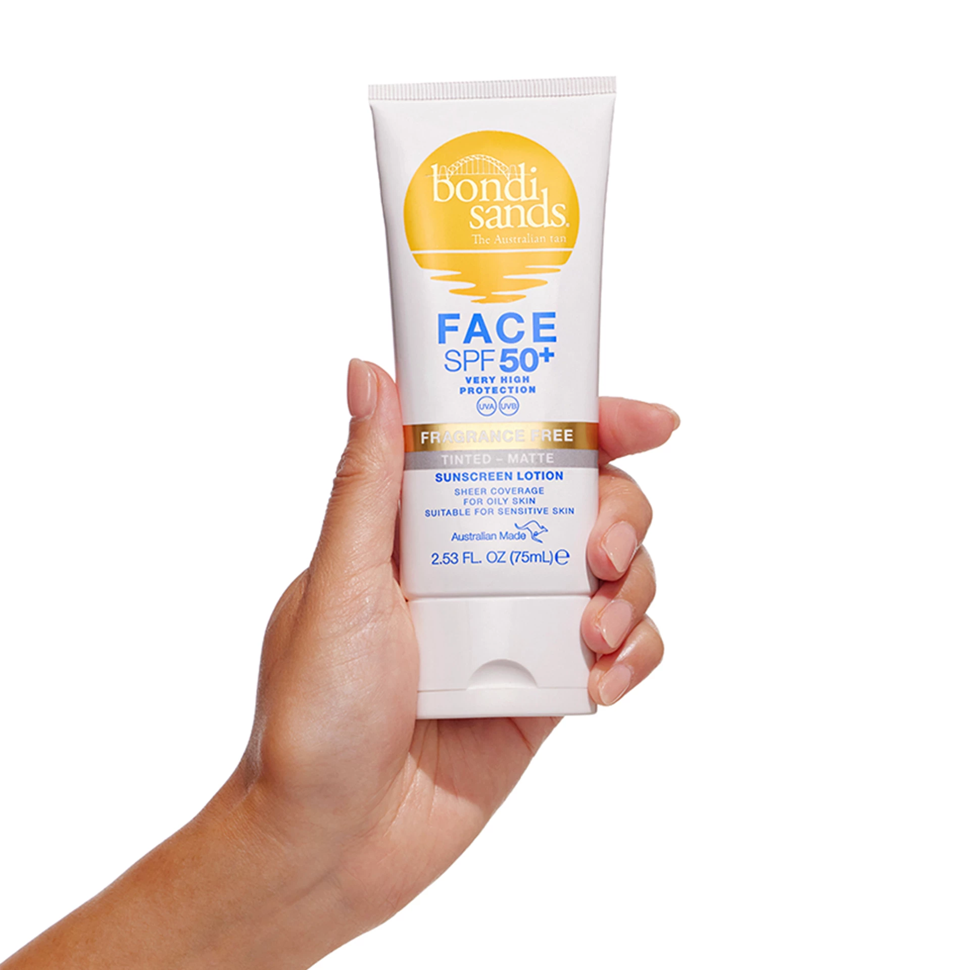 Мат тонирана лосион за лице SPF50+ 75ml - Bondi Sands