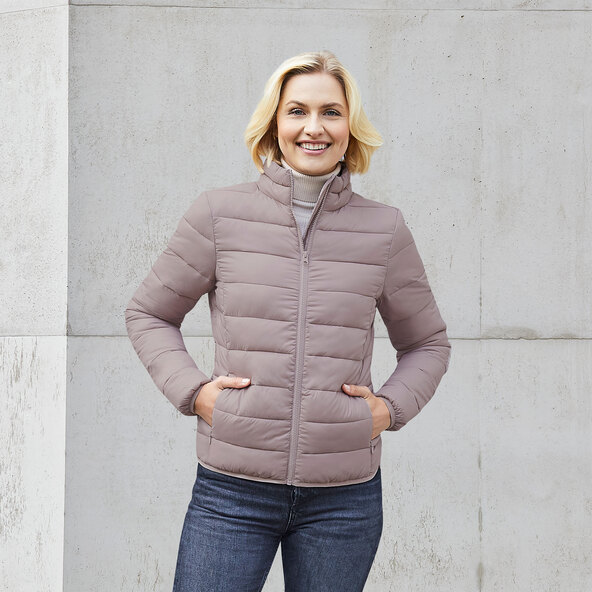 Leichtsteppjacke, braun