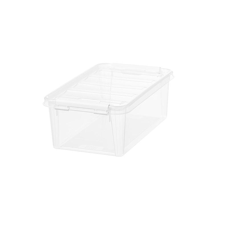 Contenitore SmartStore™ con coperchio, 3,6 litri, per uso domestico, dimensioni L30 x P19 x H11 cm.