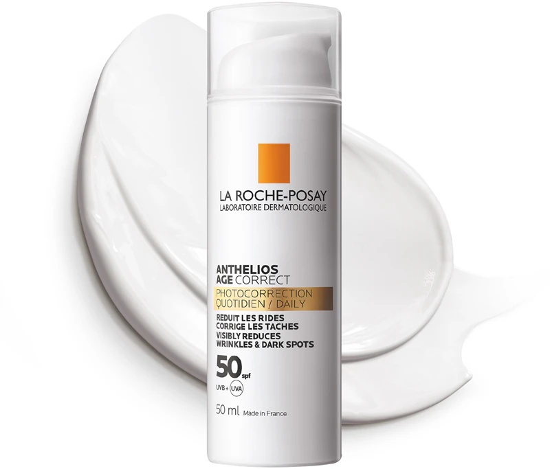 „La Roche-Posay Anthelios Age Correct“ dieninis kremas nuo senėjimo SPF 50