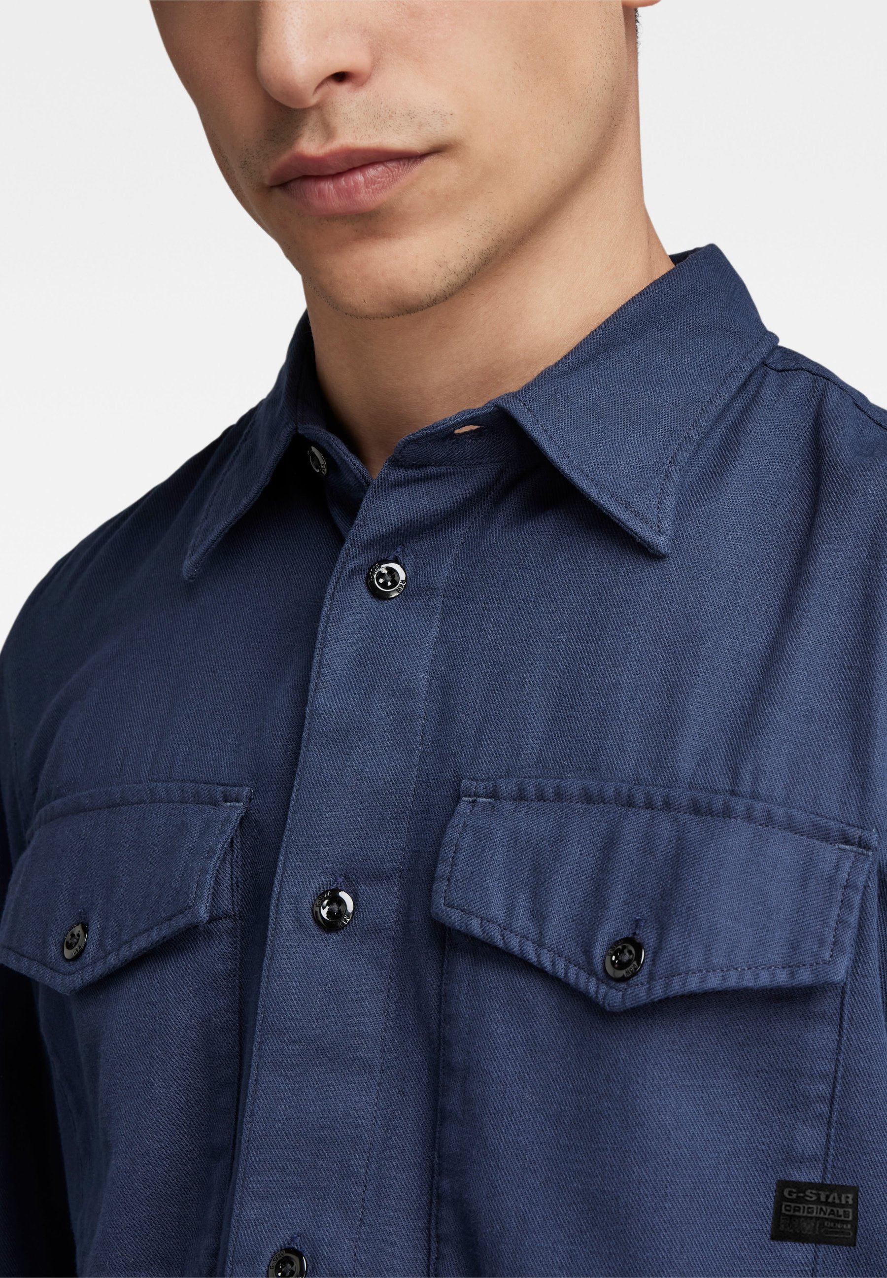 G-STAR MARINE SLIM - Overhemd - sartho blue gd