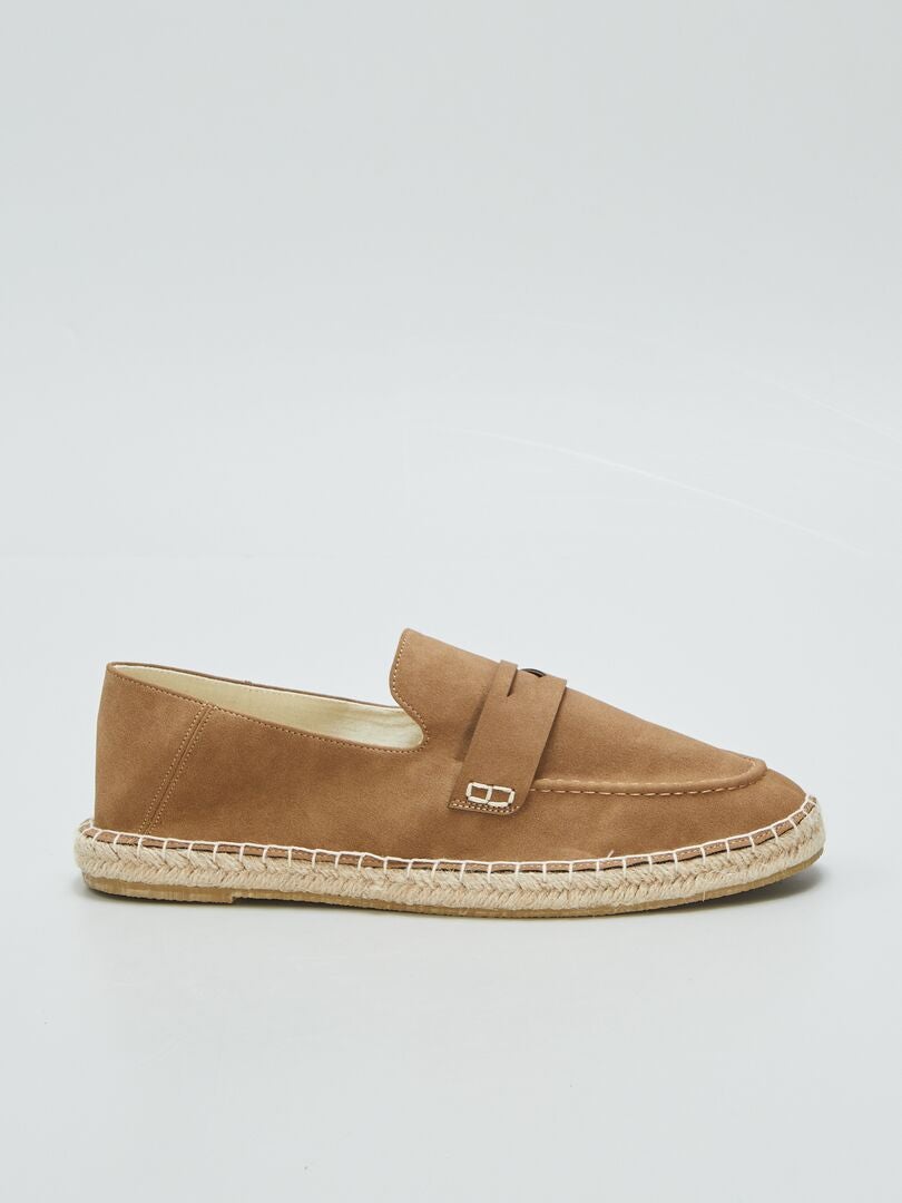 Alpargatas estilo mocassim - MARROM