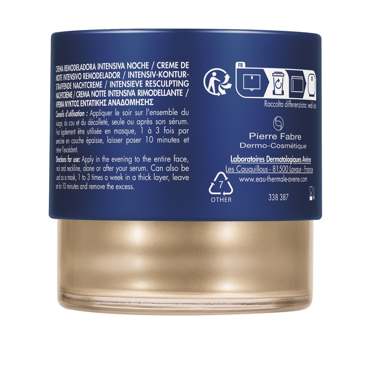 Avène DermAbsolu Nuit resculptante